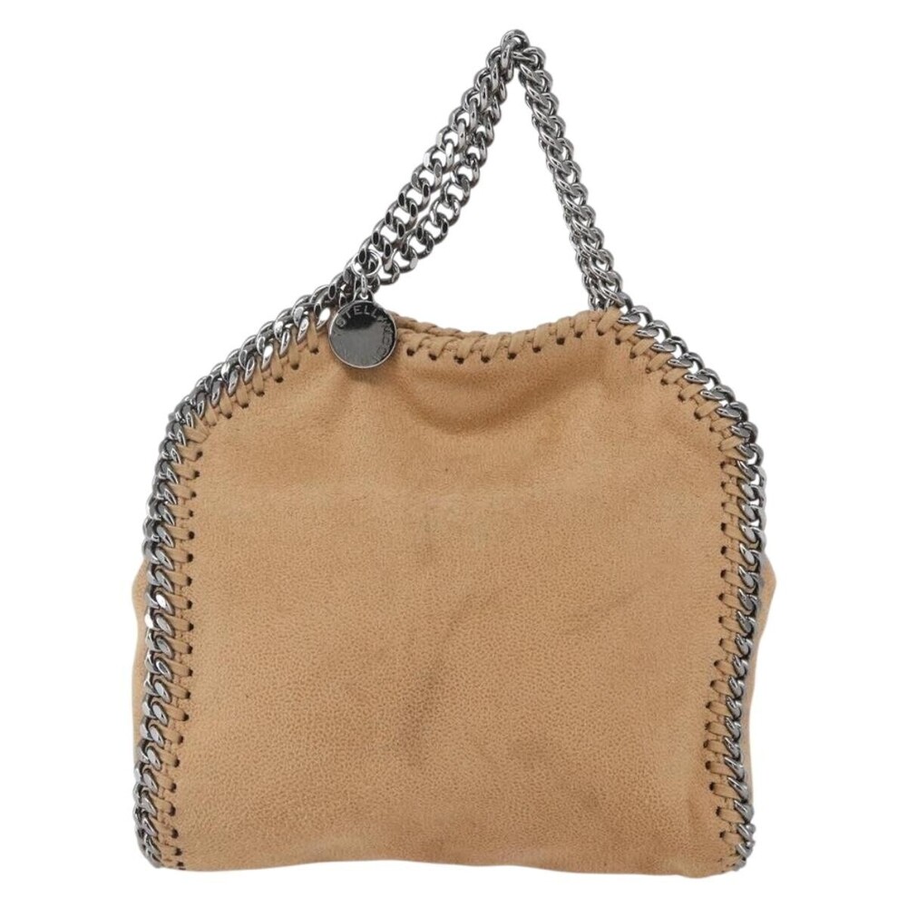 Stella McCartney Falabella Fold Over Shaggy Deer Tiny